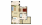 A5a - 1 bedroom floorplan layout with 1 bath and 839 square feet.