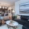 Open concept living room and kitchen